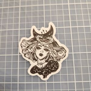 10/$10 sticker Celestial Moon